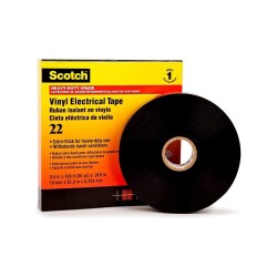 3m Scotch® 22 Ağır Işlere Uygun Vinil Elektrik Bandı - 2