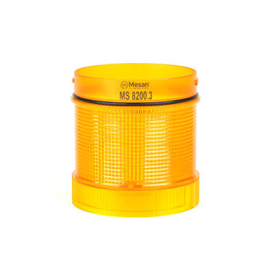 MESAN MS 8200.3 Ø66 MODÜL LED TURUNCU SABİT/FLAŞ IŞIKLI KOLON - 2