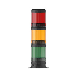 MESAN MS 83017.1.3.2.12-24VAC/DC Ø70 3 KAT IŞIKLI KOLON MULTİ LED TABAN MONTAJ