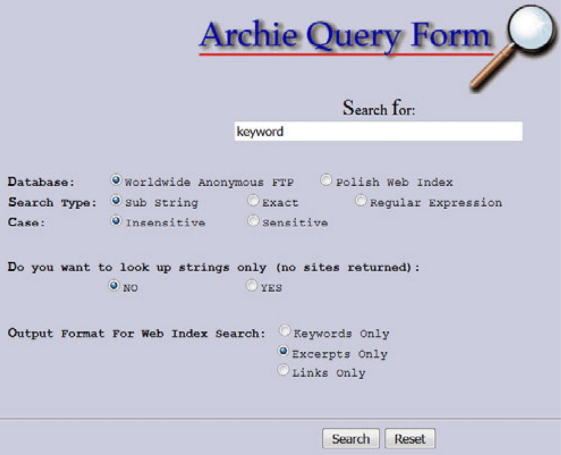 İNTERNETİN İLK ARAMA MOTORU ARCHİE HAYATA GERİ DÖNDÜ