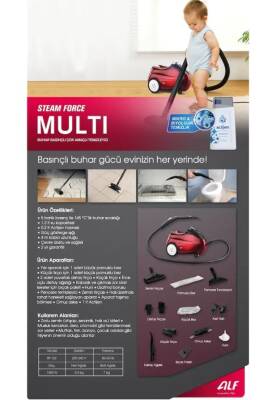 Alf BT-122 Steam Force Multi Buharlı Temizleyici - 2