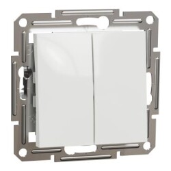 Schneider Electric EPH0370121, Asfora Beyaz Çerçevesiz Komütatör