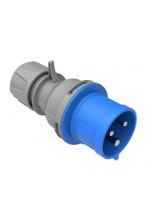 Bemis BC1-3403-2011 3x32A 2P+E 220V 50-60Hz 6H IP44 Düz Fiş