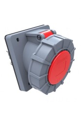 Bemis BC1-3504-7420 4x32A 380V IP67 CEE Norm 45 Derece Eğik Makine Prizi - Bemis