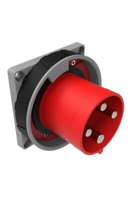 Bemis BC1-6504-7114 4x125A 3P+E 380V 50-60Hz 6H IP67 Pilotsuz Makine Fişi - 1