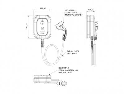 Bemis BEV-1011-0005, Araç Şarj İstasyonu Model 1  Charger 2 - 2