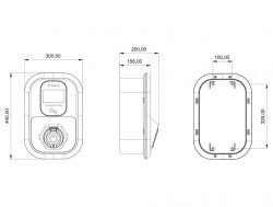 Bemis BEV-3012-1000, Araç Şarj İstasyonu Model 3 Charger Pro 2 GSM Modüllü - 2