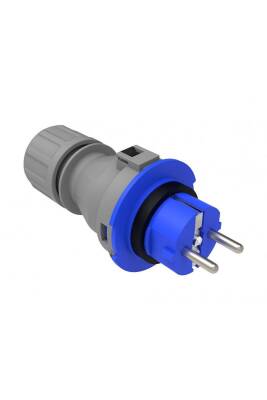 Bemis BP1-1402-2013 1x16A 2P+E 200 250V IP44 Plastik Monofaze Düz Fiş - 1