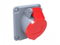 Bemis BC1-3505-2420 5x32A 380V IP44 CEE Norm 45 Derece Eğik Makine Prizi