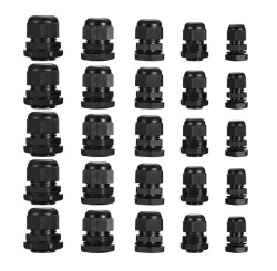 Bimed Pg9 Polyamid Kablo Rakoru Siyah (50 Adet) - Bimed Teknik Aletler