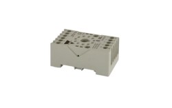 Carlon Gavazzi ZPD11A, RCP Endüstriyel Elektromekanik Röleler için Soketler, 11 kutuplu Undecal, 3PDT (3 Değişim Kontağı), 10A, Vidalı terminaller, Hizalanmış konumdaki terminaller