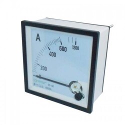 ECS 50/5A 72*72, ANALOG AMPERMETRE