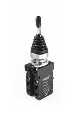 Emas CM707DJ40 4 Yönlü Kalıcı Siyah Joystick Kumanda Butonu - 1