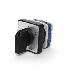 Emas 16A Kutup Değiştirici 1 Kutup (1-0-2) 60° 48*48 Pako Şalter - Emas Elektroteknik