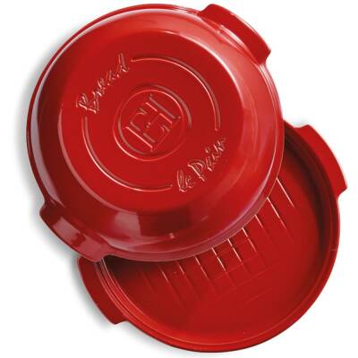 Emile Henry EH345507 Seramik Yuvarlak Ekmek Fırın Kabı (32,5x30) - 3