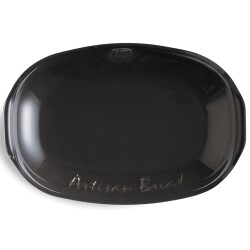 Emile Henry EH795501 Artisan Seramik Ekmek Fırın Kabı 34x23x14,5cm - ANTRASİT - 4