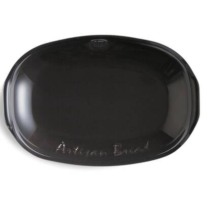 Emile Henry EH795501 Artisan Seramik Ekmek Fırın Kabı 34x23x14,5cm - ANTRASİT - 4