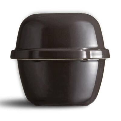 Emile Henry EH795503 Seramik Ekmek Fırın Kabı (39x16,5x15 / 2,3 Litre) Antrasit - 4