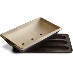 Emile Henry EH795506 Seramik Baget Ekmek Fırın Kabı (39,5x23x10 ) - 4