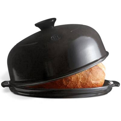 Emile Henry EH799108 Seramik Yuvarlak Ekmek Fırın Kabı (34x34x16) - 2