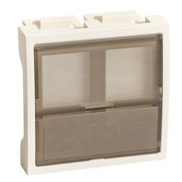 Schneider Electric ETK45245E, PKS Ultra 45X45 Kapak, 2'li- - 1