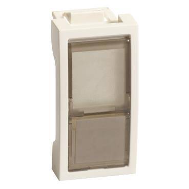 Schneider Electric ETK45022E 45x22.5 Data Telefon Priz Kapağı - 1