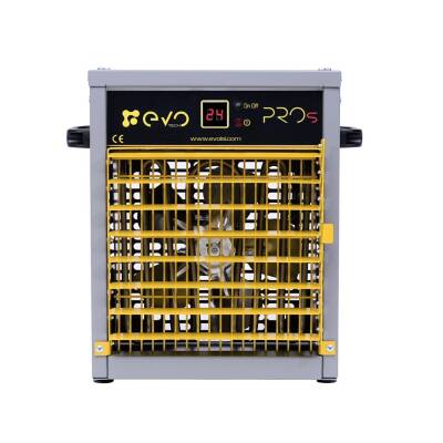 Evo10 PROs - 10 kw Kumandalı ve Dijital Endüstriyel Elektrikli Fanlı Isıtıcı - 3