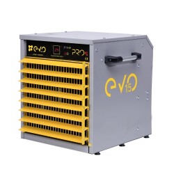 Evo15 PROs - 15 kw Kumandalı ve Dijital Endüstriyel Elektrikli Fanlı Isıtıcı - 2