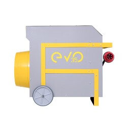 Evo35 PROs - 35 kw Kumandalı ve Dijital Endüstriyel Elektrikli Fanlı Isıtıcı - 4