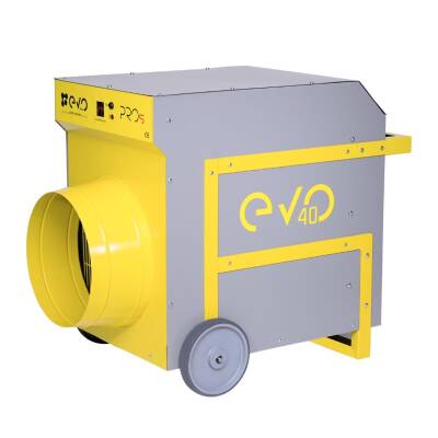 Evo40 PROs - 40 kw Kumandalı ve Dijital Endüstriyel Elektrikli Fanlı Isıtıcı - 2