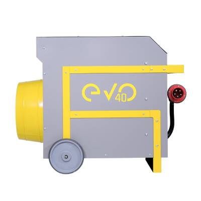 Evo40 PROs - 40 kw Kumandalı ve Dijital Endüstriyel Elektrikli Fanlı Isıtıcı - 4
