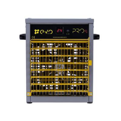 Evo5 PROs - 5 kw Kumandalı ve Dijital Endüstriyel Elektrikli Fanlı Isıtıcı - 3