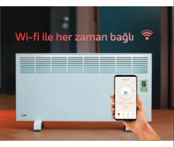 İVİGO EPK4590E20W Dijital Profesyonel Konvektör 2000 WATT Beyaz WİFİ - 7