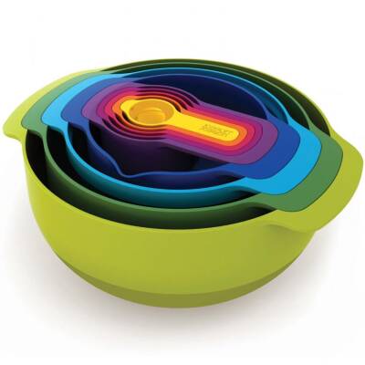 Joseph Joseph 40031 Nest Plus 9 Parça Multi Colour Hazırlama Seti - 1