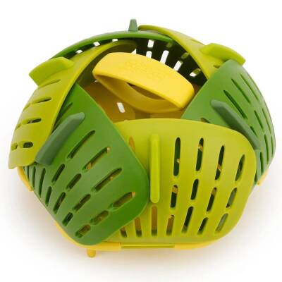 Joseph Joseph 45030 Bloom Katlanır Buharda Pişirme Sepeti - Yeşil - 1
