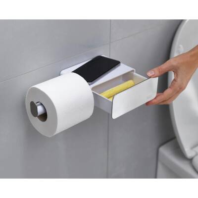 Joseph Joseph 70529 Easystore Çelik Duvara Monte Tuvalet Kağıdı T - 2