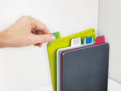 Joseph Joseph Index Mini Kesme Tahtası Seti -Grafit - 1