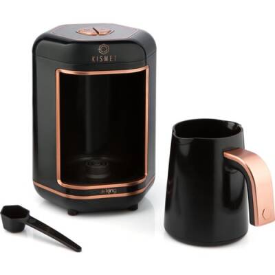 King K605 Kısmet Bakır Kahve Makinesi - 3