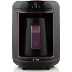 King K605 Kısmet Mor Türk Kahve Makinesi - 1