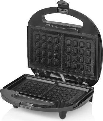 King KWM646 Matilda Waffle Makinesi Inox - 1
