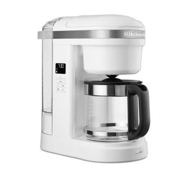 KitchenAid 5KCM1208EWH 1,7 Litre Classic Beyaz Filtre Kahve Makinası - 1