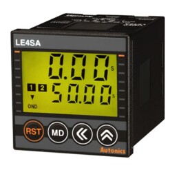 LE4SA 48X48mm 24-240VAC LCD Ekran Dijital Zamanlayıcı