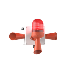 MESAN MS 5807.1.12-24VAC/DC LED Multifonksiyon 3X 43 Ses Elektronik Siren