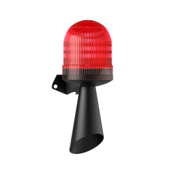 MESAN MS 5834.1.12-60VAC/DC Ø70 LED Multifonksiyon Tek Ses Borulu Siren Duvar Montaj - 2