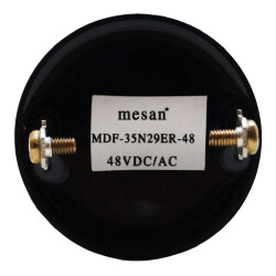 MESAN MS 1203.48VAC-DC Ø28 PANO MONTAJ BUZZER KESİK SES TERMİNAL & VİDA - 4