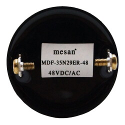 MESAN MS 1203.48VAC-DC Ø28 PANO MONTAJ BUZZER KESİK SES TERMİNAL & VİDA - 7