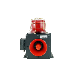 MESAN MS 1333.1.12-60VAC/DC ENDÜSTRİYEL IŞIKLI SİREN 43 SES KONTAKLI ALÜMİNYUM GÖVDE - 7