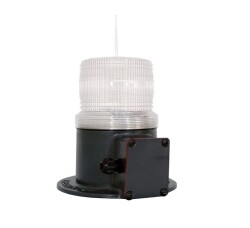 MESAN MS 1350.12-60VDC Ø110 UÇAK İKAZ LAMBA LED KIRMIZI YEDEKLİ ALUMİNYUM