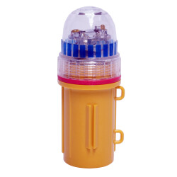 MESAN MS 1353 MİNİ DEPREM İKAZ LED XENON ÇAKAR PİLLİ İKAZ CİHAZI - MESAN