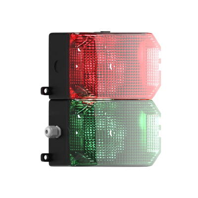 MESAN MS 218.1.2.110-220VAC 2 KAT KÜP LED MULTİFONKSİYON İKAZ LAMBA - 5